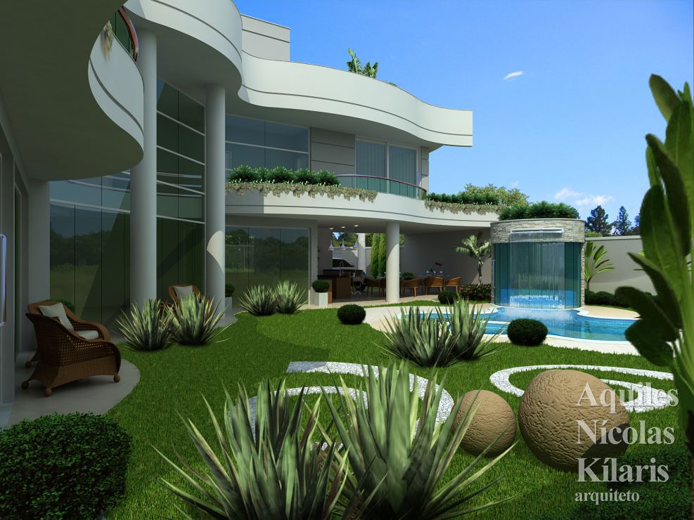 Arquiteto - Aquiles NÃ­colas KÃ­laris - Residential Projects - Projeto SÃ£o Gotardo - MG
