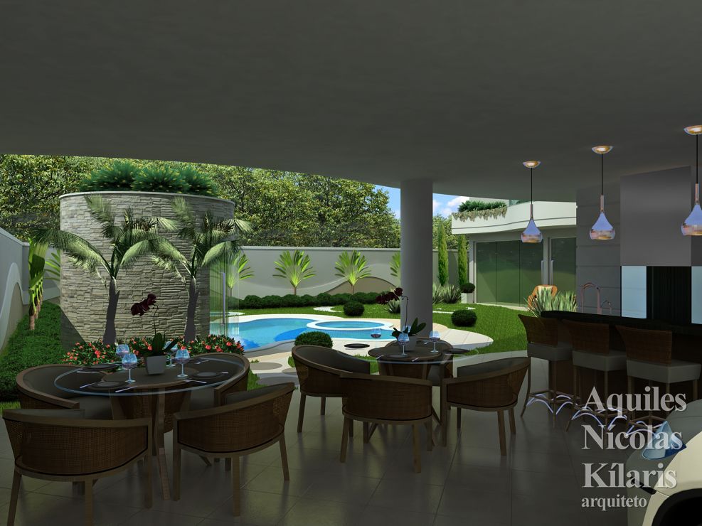Arquiteto - Aquiles NÃ­colas KÃ­laris - Residential Projects - Projeto SÃ£o Gotardo - MG