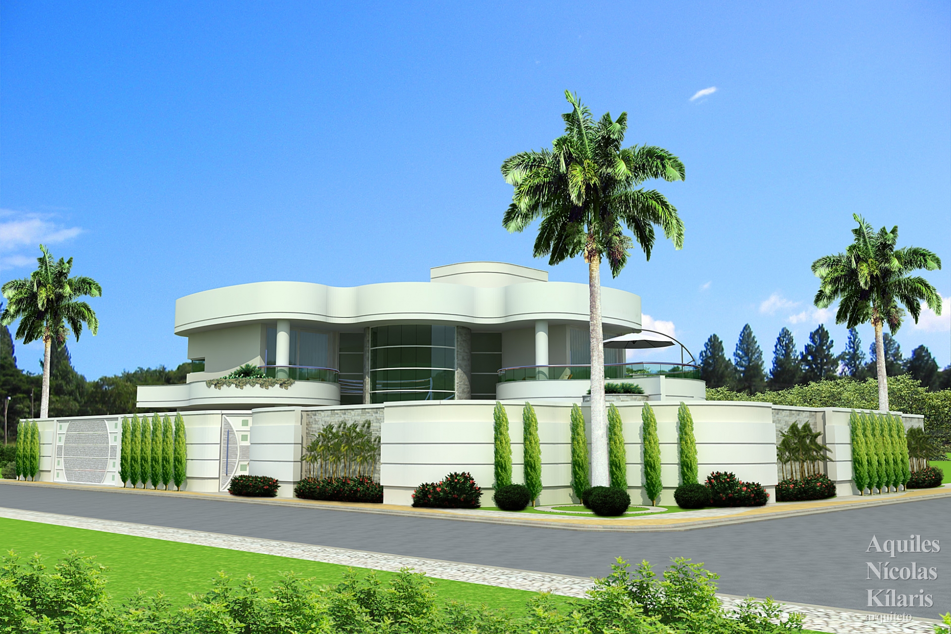 Arquiteto - Aquiles NÃ­colas KÃ­laris - Residential Projects - Projeto Itapemirim - ES