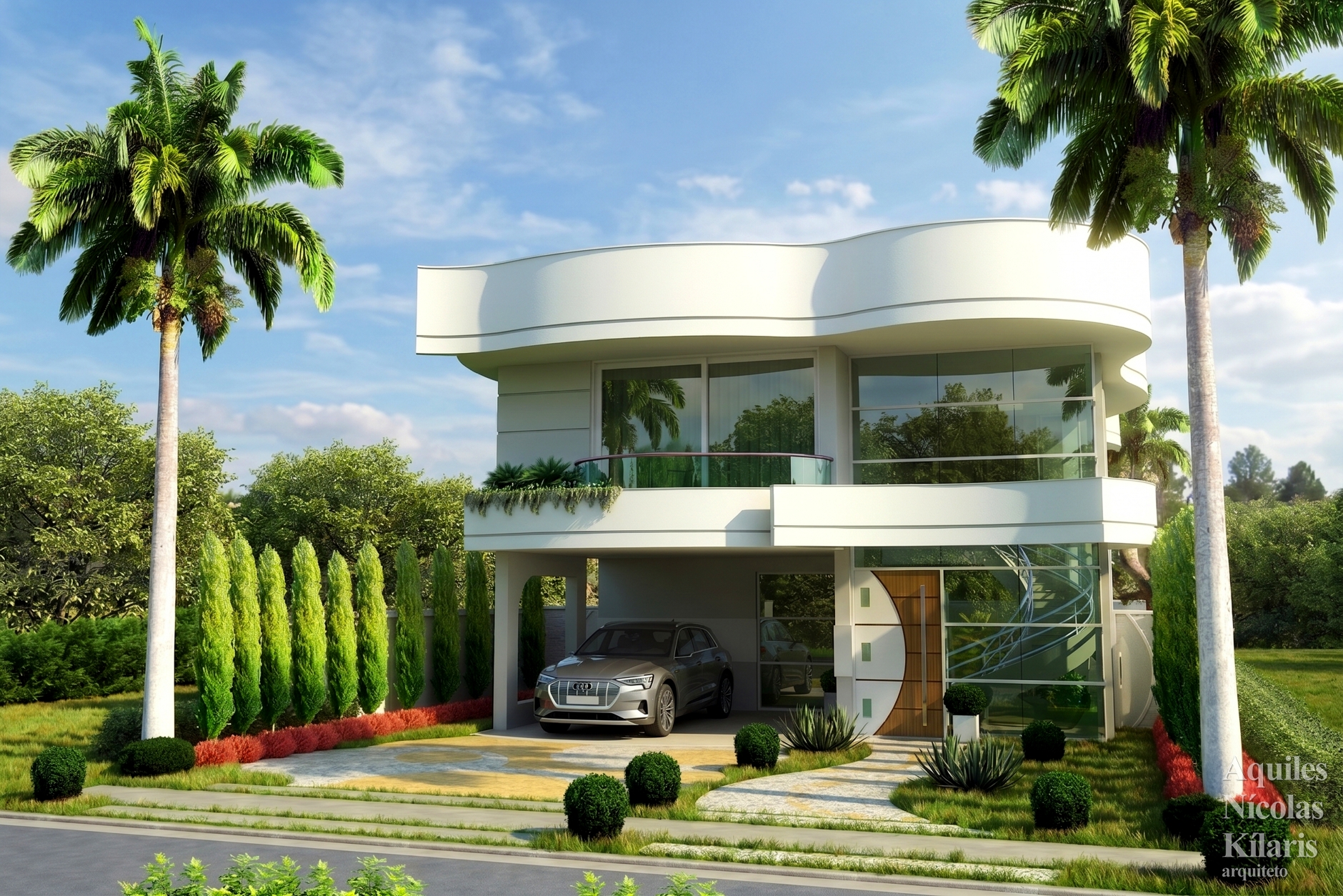 Arquiteto - Aquiles NÃ­colas KÃ­laris - Residential Projects - Projeto Serra - ES