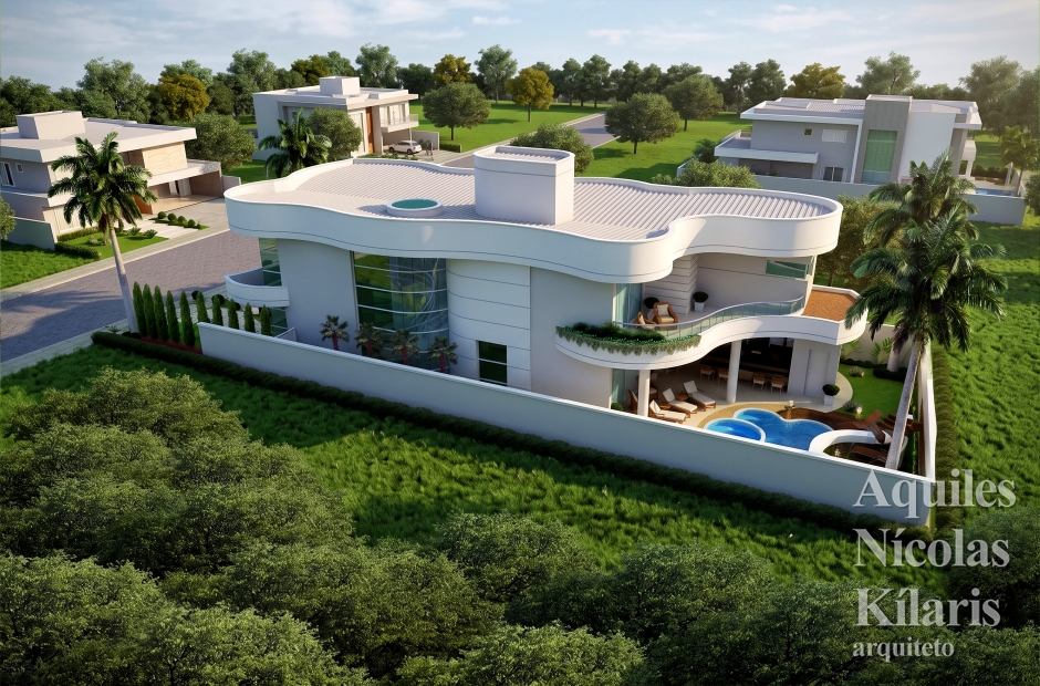 Arquiteto - Aquiles NÃ­colas KÃ­laris - Residential Projects - Projeto Serra - ES