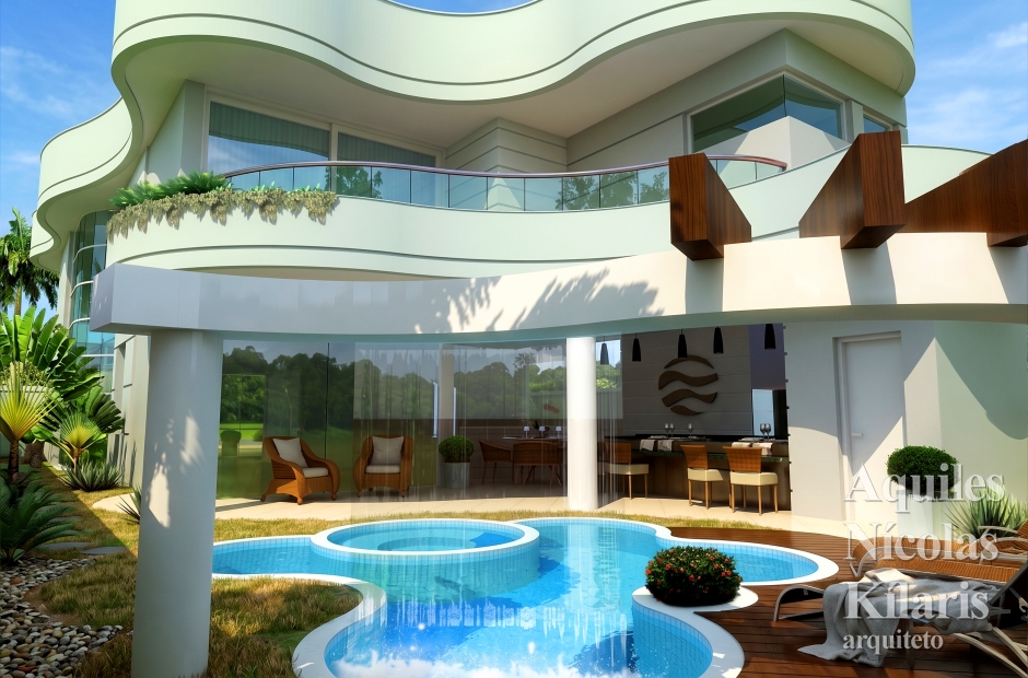 Arquiteto - Aquiles NÃ­colas KÃ­laris - Residential Projects - Projeto Serra - ES