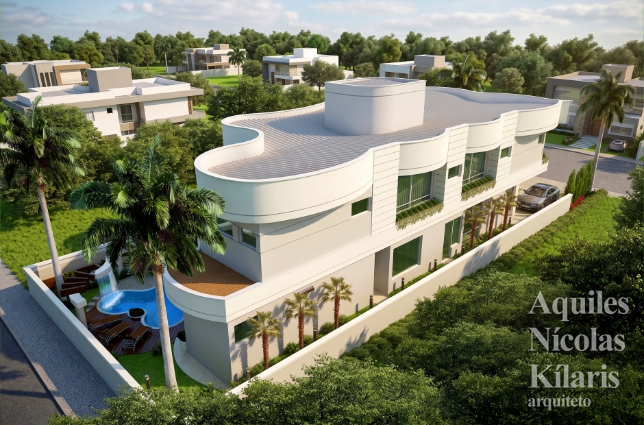 Arquiteto - Aquiles NÃ­colas KÃ­laris - Residential Projects - Projeto Serra - ES
