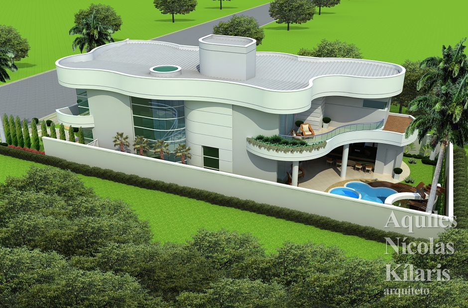 Arquiteto - Aquiles NÃ­colas KÃ­laris - Residential Projects - Projeto Serra - ES