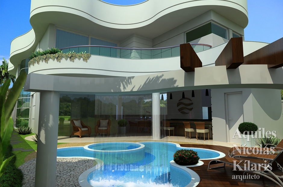 Arquiteto - Aquiles NÃ­colas KÃ­laris - Residential Projects - Projeto Serra - ES