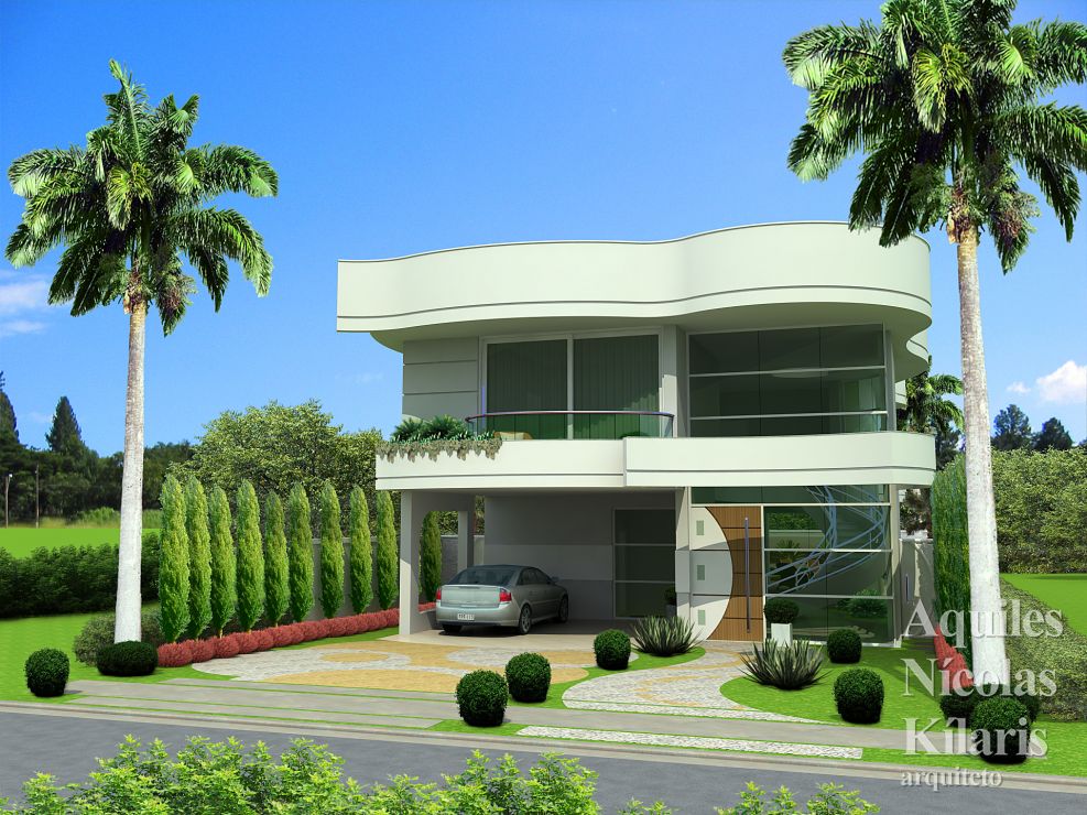 Arquiteto - Aquiles NÃ­colas KÃ­laris - Residential Projects - Projeto Serra - ES