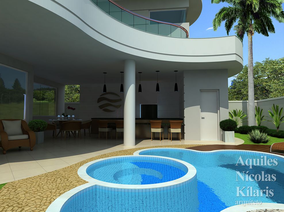 Arquiteto - Aquiles NÃ­colas KÃ­laris - Residential Projects - Projeto Serra - ES