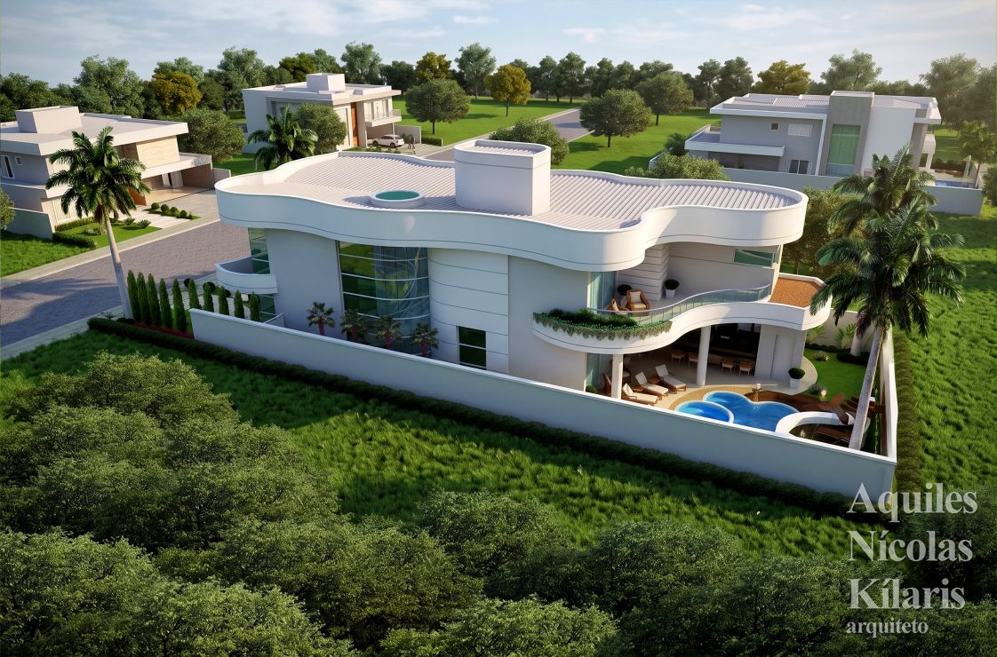 Arquiteto - Aquiles NÃ­colas KÃ­laris - Residential Projects - Projeto Serra - ES