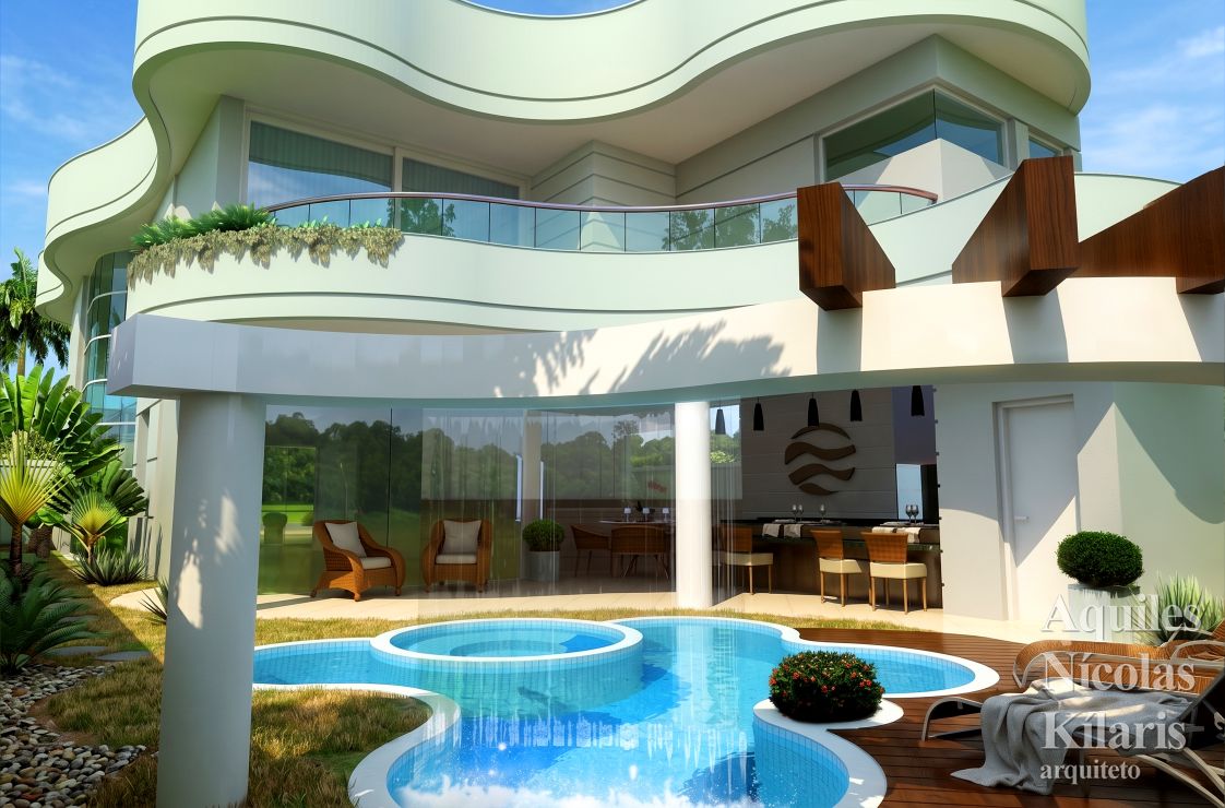 Arquiteto - Aquiles NÃ­colas KÃ­laris - Residential Projects - Projeto Serra - ES