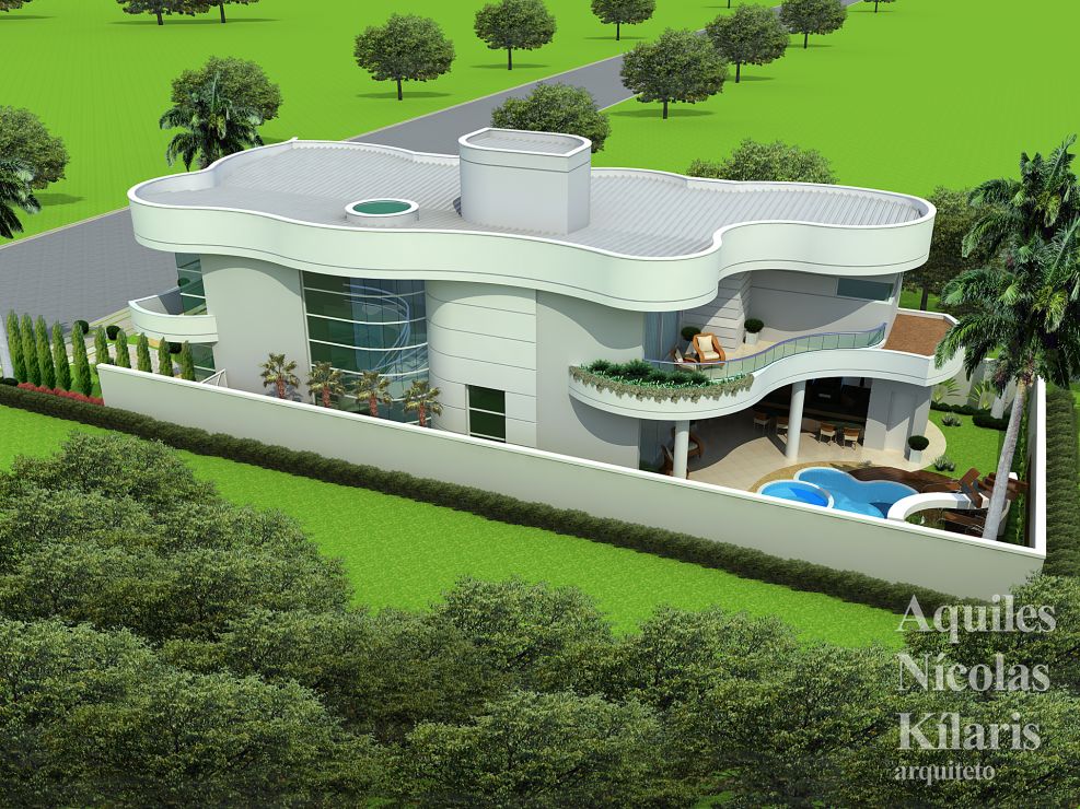 Arquiteto - Aquiles NÃ­colas KÃ­laris - Residential Projects - Projeto Serra - ES