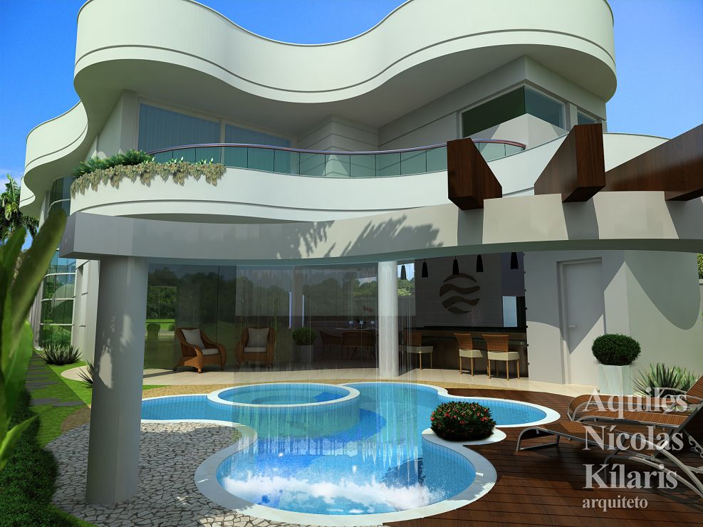 Arquiteto - Aquiles NÃ­colas KÃ­laris - Residential Projects - Projeto Serra - ES