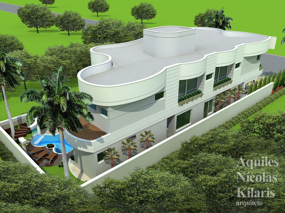 Arquiteto - Aquiles NÃ­colas KÃ­laris - Residential Projects - Projeto Serra - ES