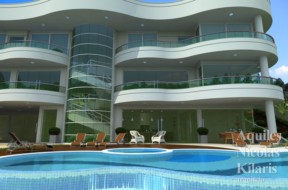 Arquiteto - Aquiles NÃ­colas KÃ­laris - Residential Projects - Projeto Vila Velha - ES
