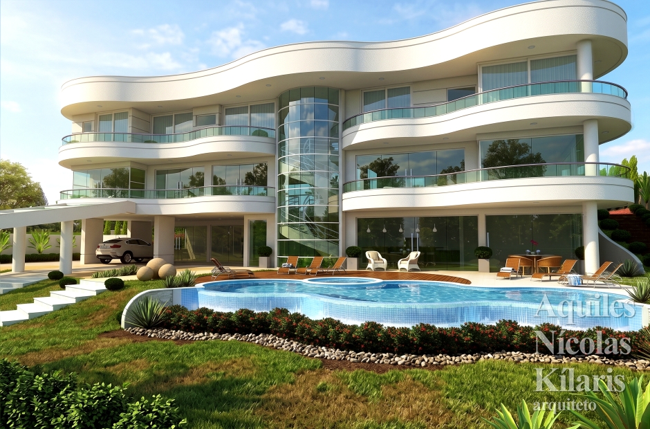 Arquiteto - Aquiles NÃ­colas KÃ­laris - Residential Projects - Projeto Vila Velha - ES