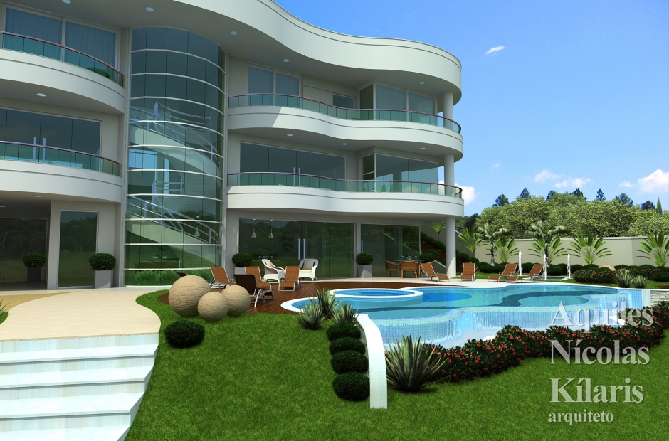 Arquiteto - Aquiles NÃ­colas KÃ­laris - Residential Projects - Projeto Vila Velha - ES