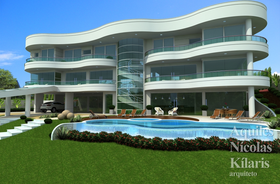 Arquiteto - Aquiles NÃ­colas KÃ­laris - Residential Projects - Projeto Vila Velha - ES