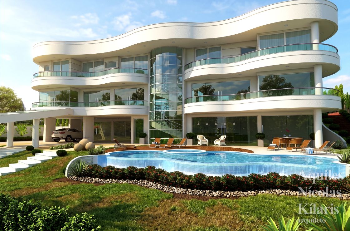 Arquiteto - Aquiles NÃ­colas KÃ­laris - Residential Projects - Projeto Vila Velha - ES