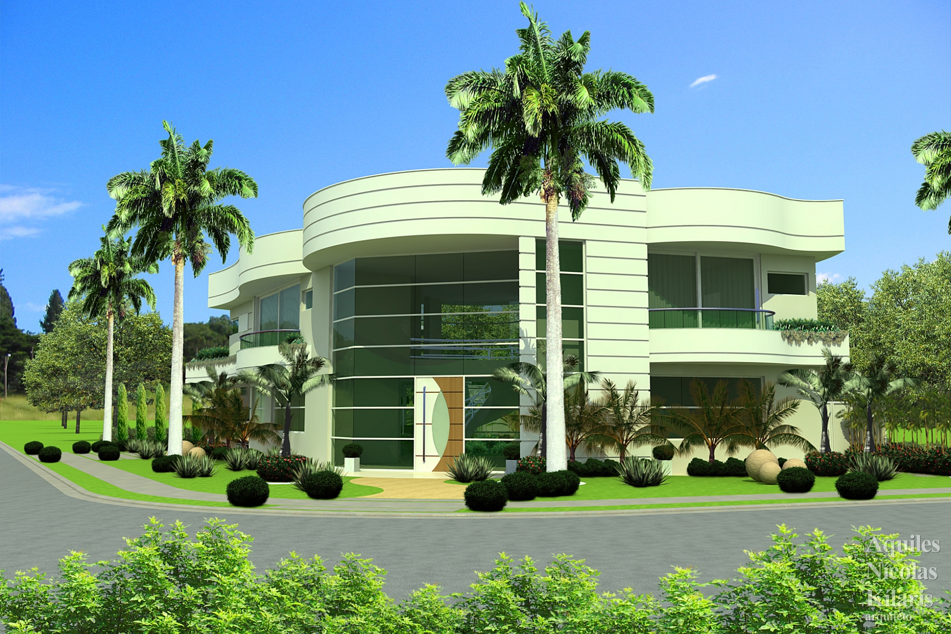 Arquiteto - Aquiles NÃ­colas KÃ­laris - Residential Projects -  Projeto C dos Goytacazes - RJ 1