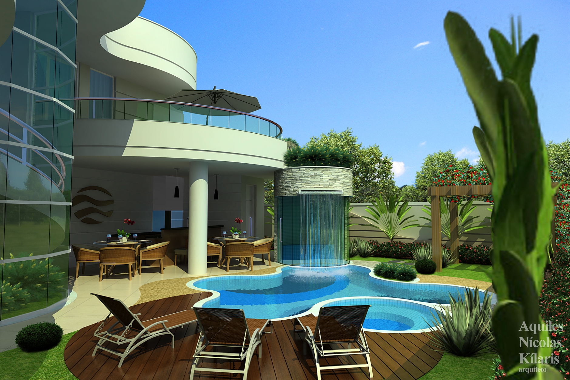 Arquiteto - Aquiles NÃ­colas KÃ­laris - Residential Projects -  Projeto C dos Goytacazes - RJ 1