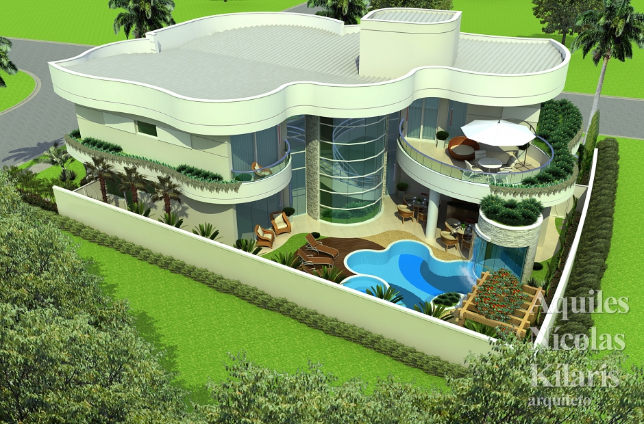 Arquiteto - Aquiles NÃ­colas KÃ­laris - Residential Projects -  Projeto C dos Goytacazes - RJ 1