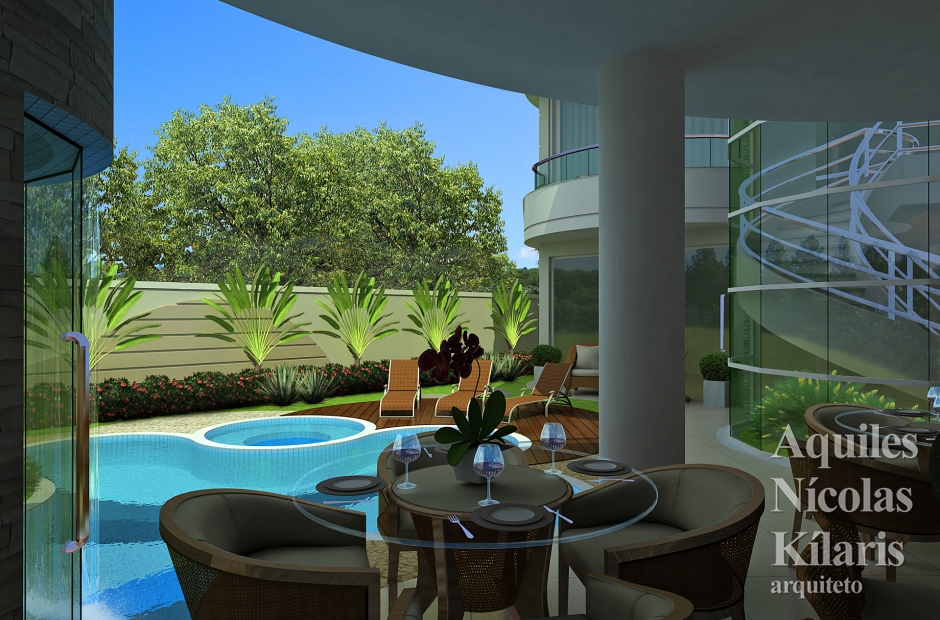 Arquiteto - Aquiles NÃ­colas KÃ­laris - Residential Projects -  Projeto C dos Goytacazes - RJ 1