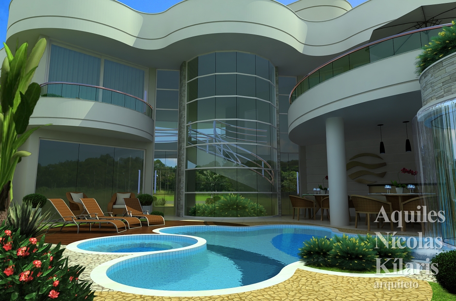 Arquiteto - Aquiles NÃ­colas KÃ­laris - Residential Projects -  Projeto C dos Goytacazes - RJ 1