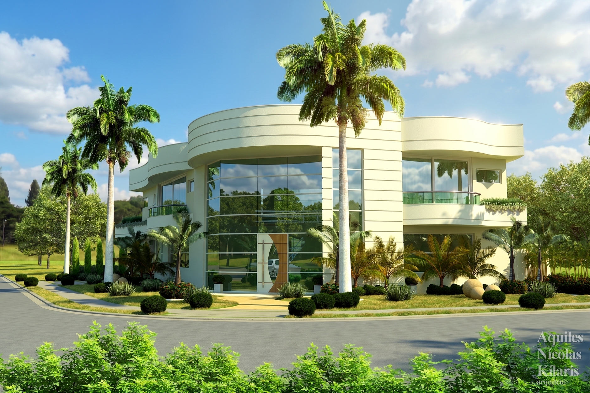 Arquiteto - Aquiles NÃ­colas KÃ­laris - Residential Projects -  Projeto C dos Goytacazes - RJ