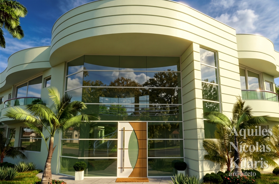 Arquiteto - Aquiles NÃ­colas KÃ­laris - Residential Projects -  Projeto C dos Goytacazes - RJ