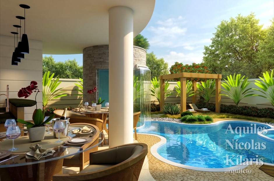 Arquiteto - Aquiles NÃ­colas KÃ­laris - Residential Projects -  Projeto C dos Goytacazes - RJ