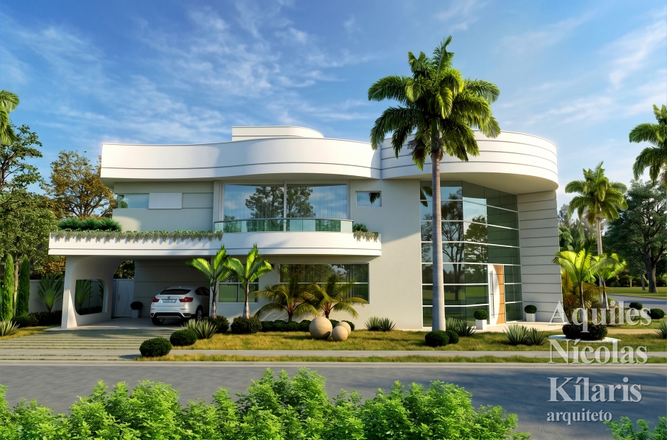 Arquiteto - Aquiles NÃ­colas KÃ­laris - Residential Projects -  Projeto C dos Goytacazes - RJ