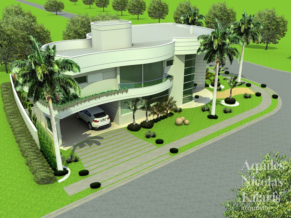 Arquiteto - Aquiles NÃ­colas KÃ­laris - Residential Projects -  Projeto C dos Goytacazes - RJ 1