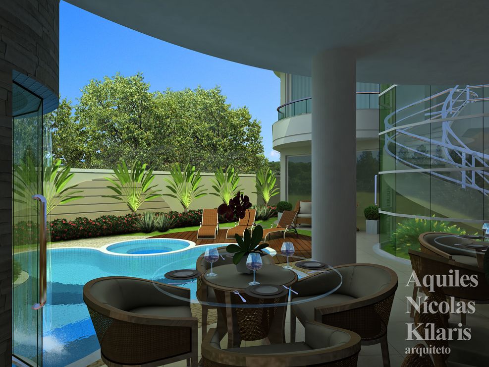 Arquiteto - Aquiles NÃ­colas KÃ­laris - Residential Projects -  Projeto C dos Goytacazes - RJ 1