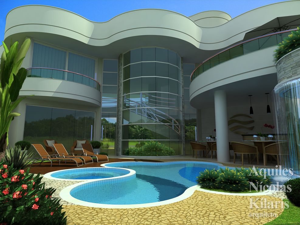 Arquiteto - Aquiles NÃ­colas KÃ­laris - Residential Projects -  Projeto C dos Goytacazes - RJ 1