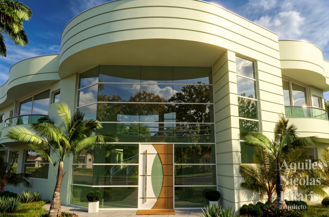 Arquiteto - Aquiles NÃ­colas KÃ­laris - Residential Projects -  Projeto C dos Goytacazes - RJ
