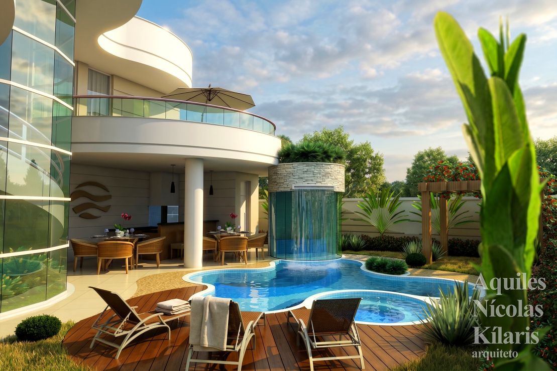 Arquiteto - Aquiles NÃ­colas KÃ­laris - Residential Projects -  Projeto C dos Goytacazes - RJ