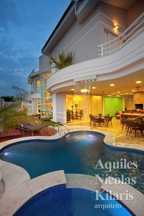 Arquiteto - Aquiles NÃcolas KÃlaris - Projetos Residenciais - Casa das Ãguas