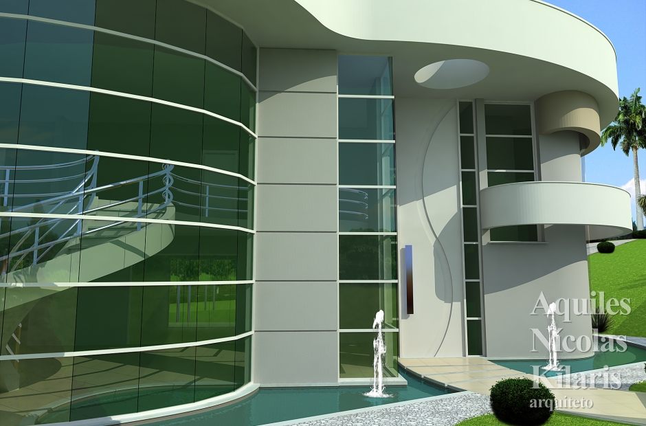 Arquiteto - Aquiles NÃ­colas KÃ­laris - Projetos Residenciais - Projeto BraganÃ§a Paulista - SP