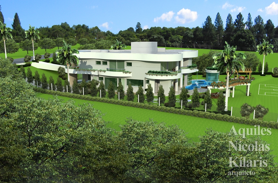 Arquiteto - Aquiles NÃ­colas KÃ­laris - Projetos Residenciais - Projeto BraganÃ§a Paulista - SP