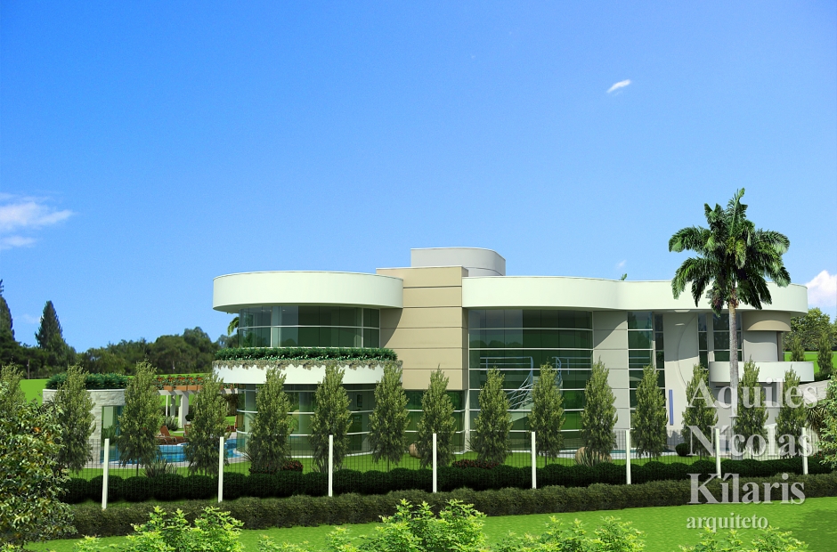 Arquiteto - Aquiles NÃ­colas KÃ­laris - Projetos Residenciais - Projeto BraganÃ§a Paulista - SP