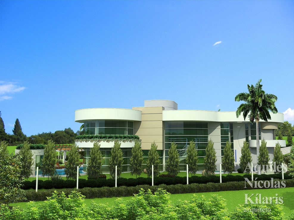 Arquiteto - Aquiles NÃ­colas KÃ­laris - Projetos Residenciais - Projeto BraganÃ§a Paulista - SP