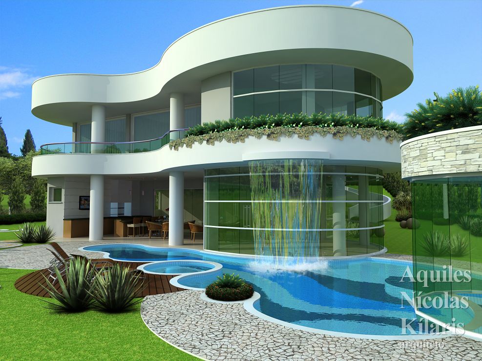 Arquiteto - Aquiles NÃ­colas KÃ­laris - Projetos Residenciais - Projeto BraganÃ§a Paulista - SP