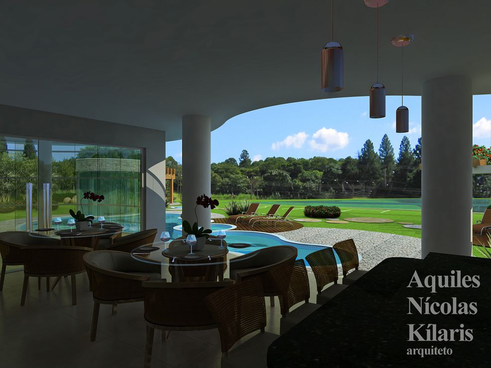 Arquiteto - Aquiles NÃ­colas KÃ­laris - Projetos Residenciais - Projeto BraganÃ§a Paulista - SP