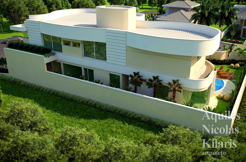 Arquiteto - Aquiles NÃ­colas KÃ­laris - Residential Projects - Projeto Pirassununga - SP