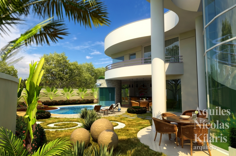 Arquiteto - Aquiles NÃ­colas KÃ­laris - Residential Projects - Projeto Pirassununga - SP
