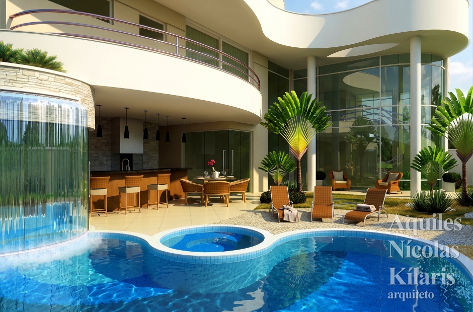 Arquiteto - Aquiles NÃ­colas KÃ­laris - Residential Projects - Projeto Pirassununga - SP