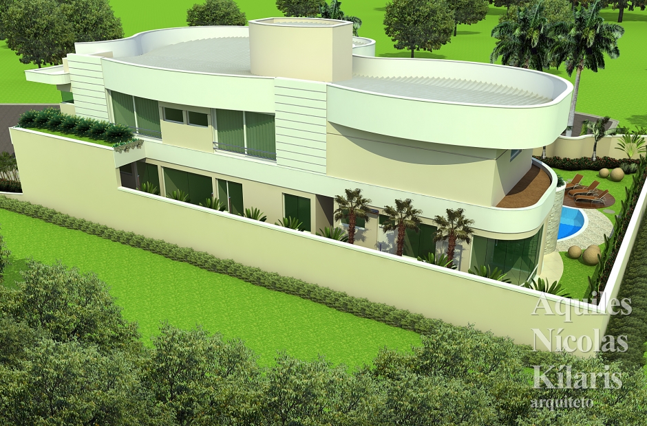 Arquiteto - Aquiles NÃ­colas KÃ­laris - Residential Projects - Projeto Pirassununga - SP