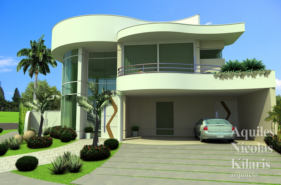 Arquiteto - Aquiles NÃ­colas KÃ­laris - Residential Projects - Projeto Pirassununga - SP