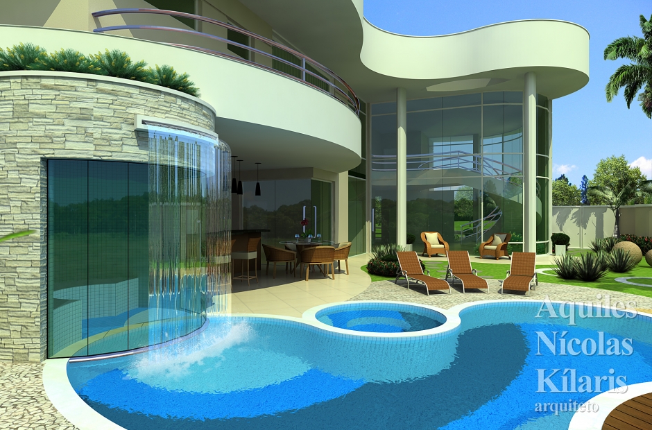 Arquiteto - Aquiles NÃ­colas KÃ­laris - Residential Projects - Projeto Pirassununga - SP