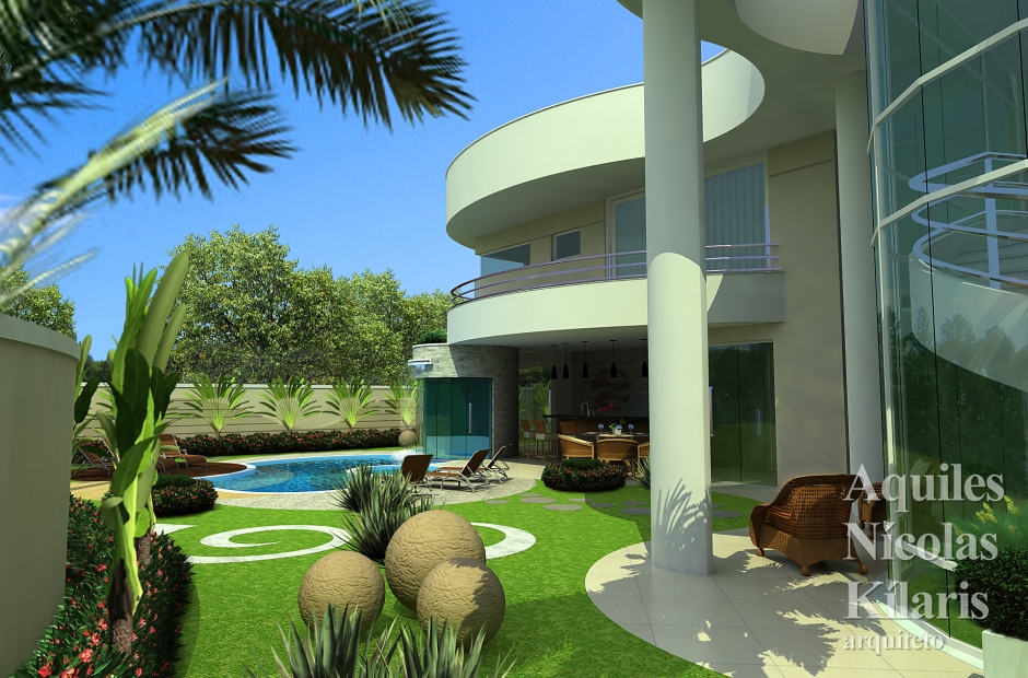 Arquiteto - Aquiles NÃ­colas KÃ­laris - Residential Projects - Projeto Pirassununga - SP
