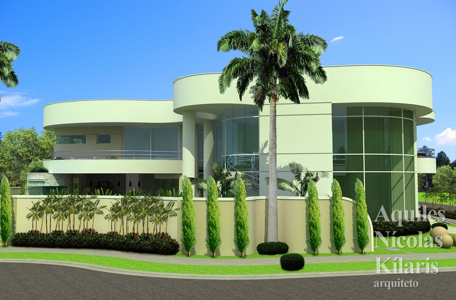Arquiteto - Aquiles NÃ­colas KÃ­laris - Residential Projects - Projeto Pirassununga - SP